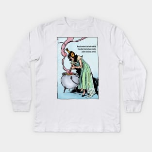 Ozma and the Magic Spell Kids Long Sleeve T-Shirt